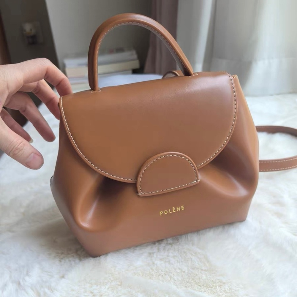 Polene Tan Mini Bag